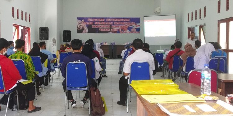 Disporaparbud Seruyan Adakan Kegiatan Pelatihan Bagi Organisasi Kepemudaan