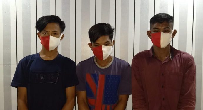 Polsek Jenamas Bekuk 3 Kawanan Maling Pencuri Sarang Walet