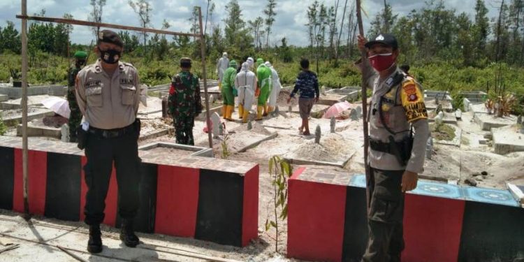 Satgas Penanganan Covid-19 Kawal Pemakaman Pasien Terkonfirmasi
