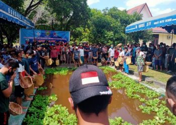 Langgar Prokes, Petugas Gabungan Hentikan Kegiatan Manyauk Lauk