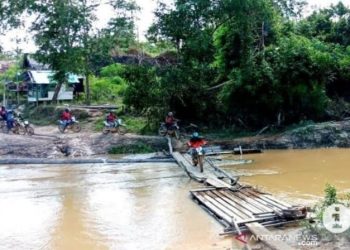 Tim Touring Trail Adventure PUPR  Tembus ke Haragandang