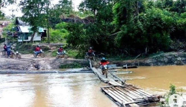 Tim Touring Trail Adventure PUPR  Tembus ke Haragandang