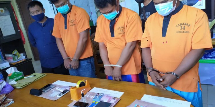 Tiga Budak Sabu Diamankan Polisi