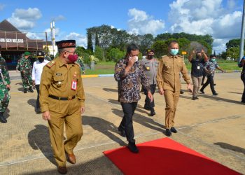 Wamenhan RI Tinjau Lahan Budidaya Singkong di Gumas