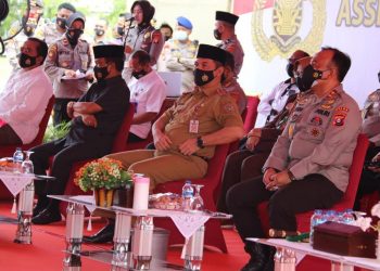 Sekda Hadiri Peresmian Gedung Assessment Center dan Gedung Promoter Polda Kalteng