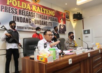 Polda Kalteng Bekuk Penyebar Ujaran Kebencian di Media Sosial