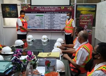 Jelang Nataru, Dinas PUPR Kalteng Bangun 16 Posko