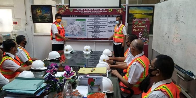 Jelang Nataru, Dinas PUPR Kalteng Bangun 16 Posko