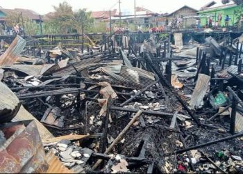 Polisi Selidiki Penyebab Kebakaran di Panarung Bawah