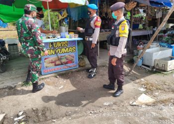 Polsek Hanau Ajak Warga Untuk Patuhi Prokoes Covid-19
