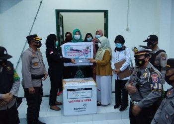 Vaksin Covid-19 Diterima Oleh Dinas Kesehatan Seruyan