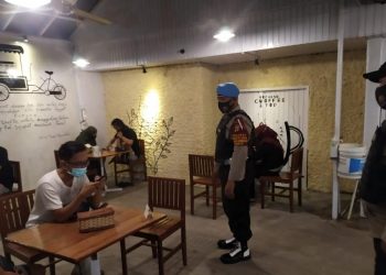 Polsek Seruyan Hilir Laksanakan K2YD Cegah Penularan Wabah Covid-19 di Objek Vital 