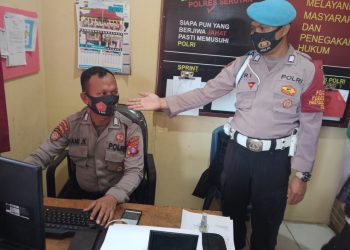 Sipropam Polres Seruyan Rutin Laksanakan Pendisiplinan Internal