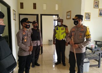 Cek Kesiapan Anggota dan Sarpras, Kapolres Seruyan Kunjungi Markas Pospol Bangkal