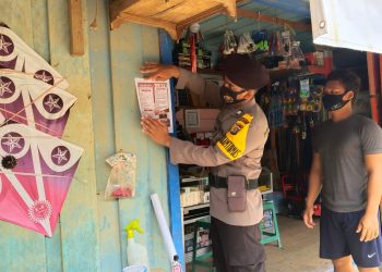 Polsek Seruyan Hulu Giat Sambang kepada Warga Desa Tumbang Manjul