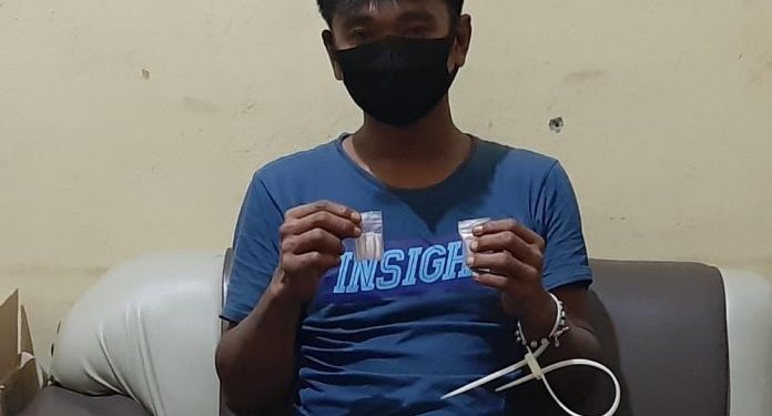 Tumpas Peredaran Gelap Narkoba, Polisi Tangkap Ag dengan 17 Paket Sabu