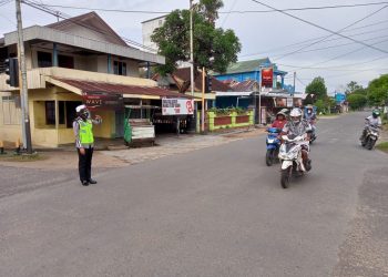 Satlantas Polres Seruyan Sosialisasikan Masyarakat Agar Tertib Berlalu Lintas