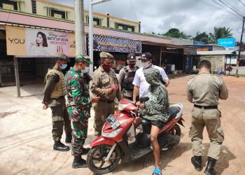 Polsek Danau Sembuluh Beserta Tim Gabungan Terus Laksanakan Operasi Yustisi