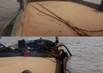 Satreskrim Polres Kapuas Amankan Pelaku Penambangan Liar di Desa Kaladan