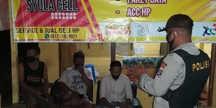 Polsek Seruyan Hilir Laksanakan Kegiatan Rutin yang Ditingkatkan KRYD