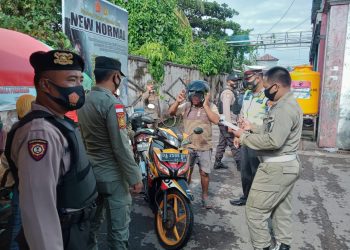 Meski Hari Libur, Polres Seruyan Tetap Laksanakan Operasi Yustisi Covid-19