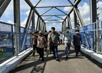 Wagub Kunjungi Jembatan Muara Teweh-Jingah dan Islamic Center Barito Utara