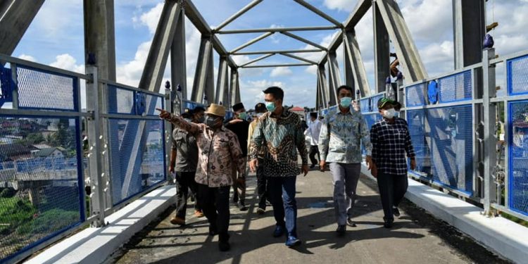 Wagub Kunjungi Jembatan Muara Teweh-Jingah dan Islamic Center Barito Utara