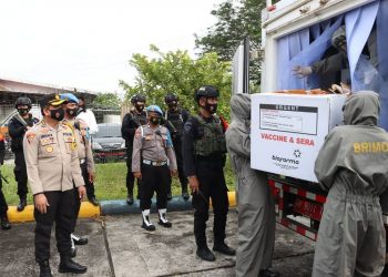 Lagi, 27 Ribu Vaksin Sinovac Datang ke Palangka Raya