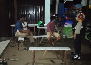 Polsek Seruyan Hilir Rutin Laksanakan Patroli Malam