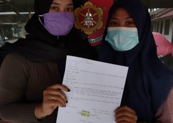 Posting Soal Bencana, Dua Siswi Dipanggil Polisi