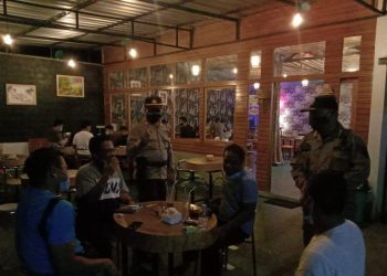 Tanpa Lelah Polres Seruyan Laksanakan Operasi Yustisi Malam Hari