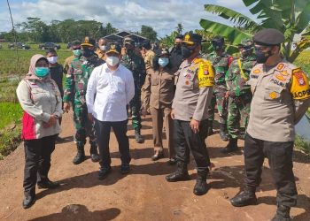 Siapkan Kunjungan Presiden, Kapolda Kalteng Bersama Gubernur Cek Food Estate di Kapuas