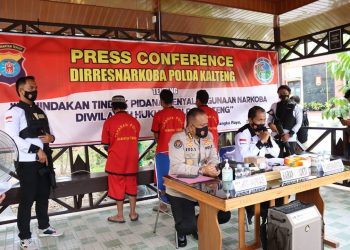Polda Kalteng Ungkap Dua Kasus Narkoba Dalam Sepekan