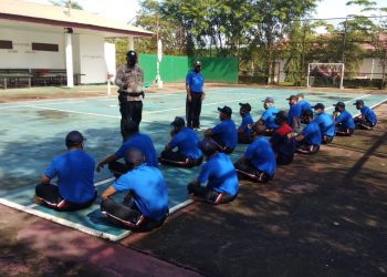 Sat Binmas Berikan Pembinaan Kepada Satpam