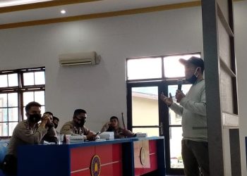 Di Depan Anggota Polairud, SMSI Tekankan Pentingnya Berita Stabilitas