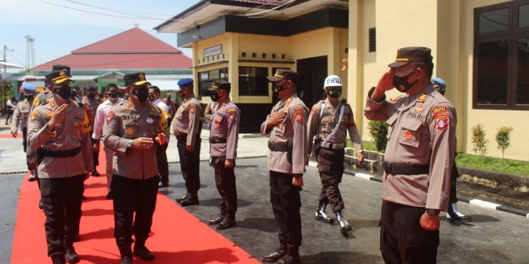 Kapolda Kalteng Laksanakan Kunjungan Kerja di Polres Seruyan