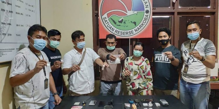 Bandar dan Pengedar Sabu Ditangkap di Pedalaman Katingan