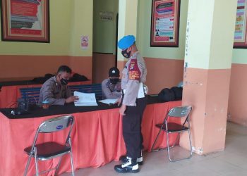 Jelang Putusan MK, Polres Seruyan Perketat Pengamanan Kantor KPU Kabupaten Seruyan