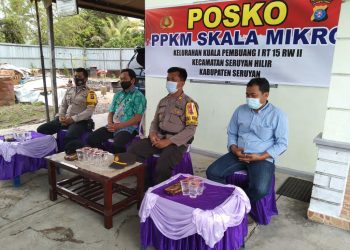 Polres Seruyan Gencarkan PPKM Skala Mikro di Kabupaten Seruyan