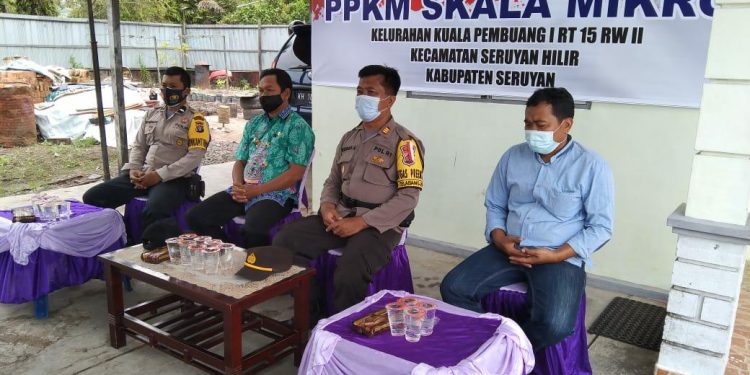Polres Seruyan Gencarkan PPKM Skala Mikro di Kabupaten Seruyan