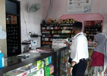 Satreskrim Polres Seruyan Rutin Lakukan Pengecekan Alkes di Apotik