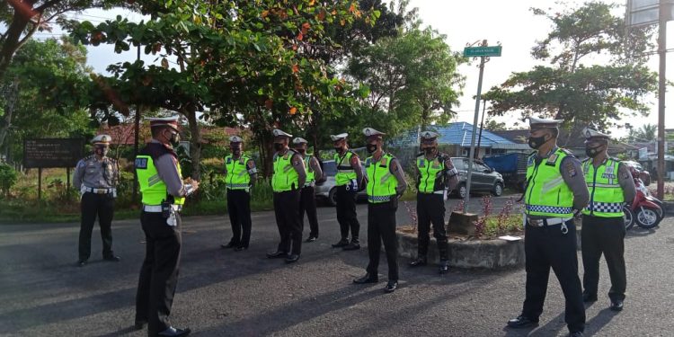 Sat Lantas Polres Seruyan Selalu Laksanakan Gatur Lalin di Pagi Hari