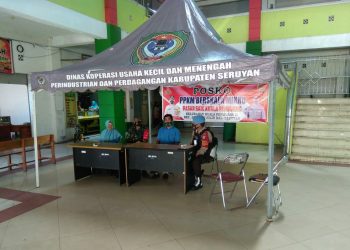 Pasar Saik Sebagai Icon Pemberlakuan PPKM Penanggulangan Covid-19 di Seruyan