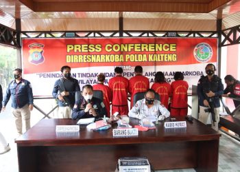 Berantas Narkoba, Polda Kalteng Berhasil Ungkap 3 Kasus