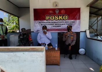 Serius Berantas Covid-19, Polsek Hanau Bentuk PPKM Mikro