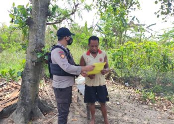 Polsek Seruyan Hilir Lakukan Patroli Pencegahan Karhutla