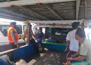 Satpolairud Ingatkan Keselamatan Berlayar di Perairan Kabupaten Seruyan