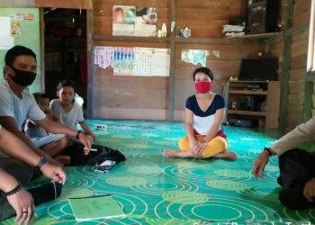 Giat Sosialisasi Saber Pungli Polsek Seruyan Hulu