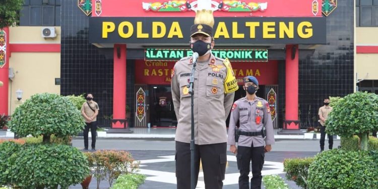 Sekaligus Pamit Undur Diri, Wakapolda Sampaikan 4 Fokus Polda Kalteng Tahun 2021