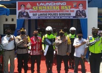 Satlantas Polres Seruyan Antarkan STNK, BPKB dan TNKB ke Rumah